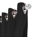 Ver imagem 2 de Cortina Blackout Bia Corta Luz 4,20 X 2,90 Quarto Preto