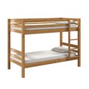 Ver imagem 2 de Beliche Solteiro 100% Madeira Maciça La Paz Espresso Móveis