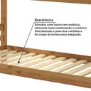 Ver imagem 6 de Beliche Solteiro 100% Madeira Maciça La Paz Espresso Móveis