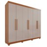 Guarda-Roupa Casal 6 Portas 4 Gavetas New Malibu Espresso Móveis - 3
