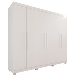 Guarda-Roupa Casal 6 Portas 4 Gavetas New Malibu Espresso Móveis - 3