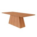 Ver imagem 1 de Mesa Multiuso Cozinha Helena C/ Tampo Madeirado 210x100cm Cinamomo - Cimol