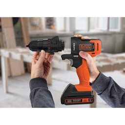 Jogo de Ferramentas Black & Decker Matrix 20V com 6 Cabeçotes Combinados Bivolt MTX20K6A-BR - 4