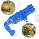 Ver imagem 2 de Máquina Elétrica Tiktok Lança Bolhas Azul