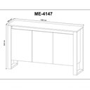 Ver imagem 5 de Conjunto Escritorio Completo 06 Peças Cj24 Nogal Nogal
