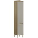 Ver imagem 2 de Paneleiro Armário de Cozinha 40cm 2 Portas Nádia Mocca/avelã L01 - Mpozenato