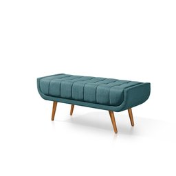 Recamier França 1,50M com Base Madeira Linho Sofatec - 2