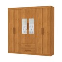 Ver imagem 2 de Guarda Roupa com 2 Espelhos e 6 Portas Platinum -grand Line