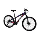 Ver imagem 2 de Bicicleta Aro 26 Vikingx Tuff 25/30 Aluminio 21v Cambios Shimano Freios A Disco Com Suspensão Diante