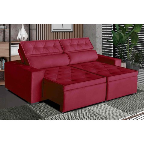 Sofá Áustria 4 Lugares 2,00mt -de Casa Décor e Estofados.