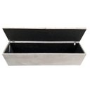 Ver imagem 3 de Recamier Puff Baú - Capitonê - Beira de Cama - 1,58 Cm - Bege Claro