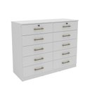 Ver imagem 2 de Cômoda 10 Gavetas com 2 Chave Londres 