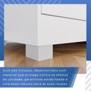 Ver mais imagens de Guarda-Roupa 3 Portas 9 Gavetas com Espelho Florença Espresso Móveis