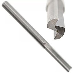 Fresa Metal Duro para Router Cnc - Med. 2,0 X 17mm - Mdf, Acm - Corte Reto, 2 Cortes - Jg Tools - 1