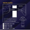 Ver imagem 2 de Visor Olho Mágico 200 Graus Curto Latão Oxidado Timmer