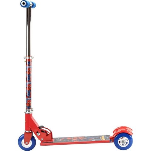 Patinete Infantil 3 Rodas Homem Aranha Bbr Toys