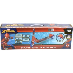 Patinete Infantil 3 Rodas Homem Aranha Bbr Toys - 2