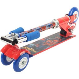 Patinete Infantil 3 Rodas Homem Aranha Bbr Toys - 5