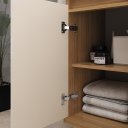 Ver imagem 3 de Gabinete de Banheiro 100cm com Cuba Ref 1000 Cewal Itapuã/portoro