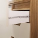 Ver imagem 5 de Gabinete de Banheiro 100cm com Cuba Ref 1000 Cewal Itapuã/portoro