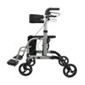Andador para Idoso em Alumínio Dobrável D15 Dellamed com 4 Rodas Apoio para Pés - 2