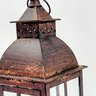 Lanterna Decorativa Marroquina Metal Envelhecido 36x14cm P - 5