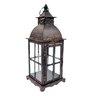 Lanterna Decorativa Marroquina Metal Envelhecido 36x14cm P - 1