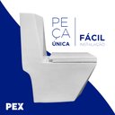 Ver imagem 4 de Vaso Sanitário Monobloco Pex Maximus Produzido em Cerâmica
