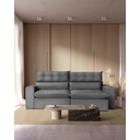 Ver imagem 1 de Sofá 230 Cm Retrátil e Reclinável Molas Ensacadas