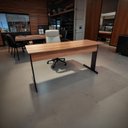 Ver imagem 3 de Mesa Escrivaninha Home Office 1502 Realme 150x60cm Nogal/preto