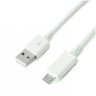Cabo para Dados e Carregamento V8 Micro Usb 1 Metro Branco - 4