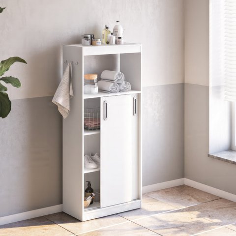 Armário Multiuso com Duas Portas de Correr