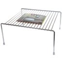 Ver imagem 5 de Kit 3 Organizadores Médios Armário Prateleira Aramado 30cm