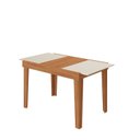 Ver imagem 4 de Mesa de Jantar Extensível 140 Cm Naturalle Madeira Maçiça