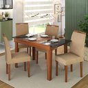 Ver imagem 2 de Mesa de Jantar Extensível 140 Cm Naturalle