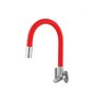 Torneira Para Cozinha Bica Flexível Red 5/8 - 1/4 Volta - Parede Rainha Metais - 1