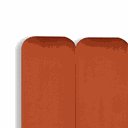 Ver imagem 4 de Cabeceira Queen Modulada Arredondada Cama Box Veludo Terracota