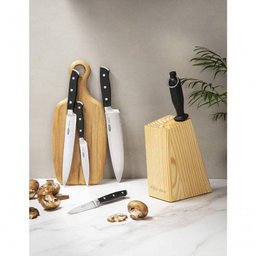 Conjunto Facas 6 Peças com Cepo Infinity - Brinox - 3
