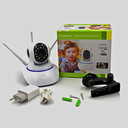 Ver imagem 4 de Câmera Ip sem Fio 360° 3 Antenas Hd Wifi Visão Noturna Alarm