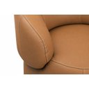 Ver imagem 4 de Poltrona Giratória em Couro Moderna e Sofisticada Livintus Leather
