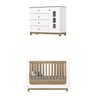 Conjunto Quarto de Bebê Berço 2 em 1 e Cômoda Sophia Espresso Móveis - 4