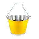 Ver imagem 1 de Balde Gelo Cerveja C/ Alça Alumínio Profissional Amarelo