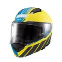 Ver imagem 6 de Capacete Texx Escam Kratos Cyber Azu Verd Fosc 58