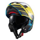 Ver mais imagens de Capacete Texx Escam Kratos Cyber Azu Verd Fosc 58
