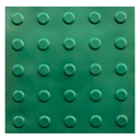 Ver imagem 1 de KIT 10 PÇS PISO TÁTIL PVC 25x25 ALERTA VERDE