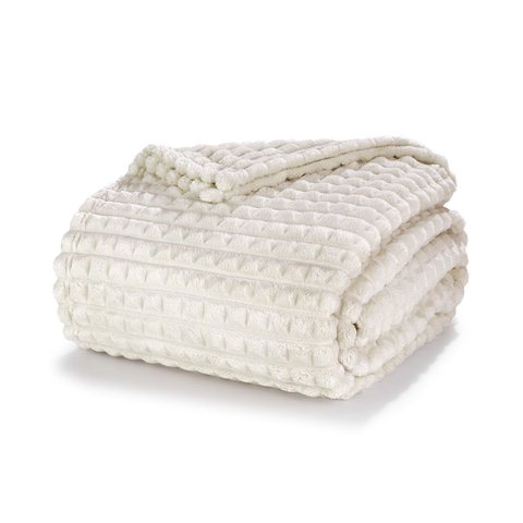 Manta e Cobertor Casal Döhler Fleece Eva Microfibra Natural