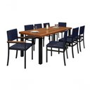 Ver imagem 5 de Mesa Maciça 2,0x0,90 8 Cadeiras Naútica Athenas Paonanda