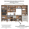Cozinha Modulada Isabelle 7 peças com torre quente para 2 fornos - 16