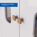 Ver mais imagens de Guarda-Roupa 4 Portas 2 Gavetas Sophia Espresso Móveis