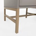 Ver imagem 7 de Mesa de Cabeceira Square 1 Gaveta 1 Nicho 43 Cm X 40 Cm Nude Gianduia